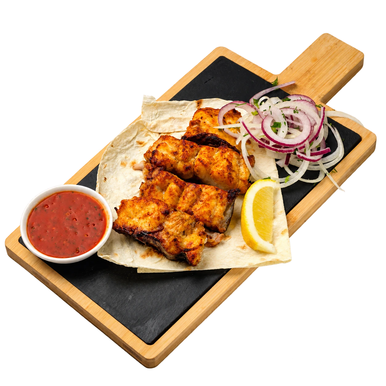 Шашлык из каспийского сома
