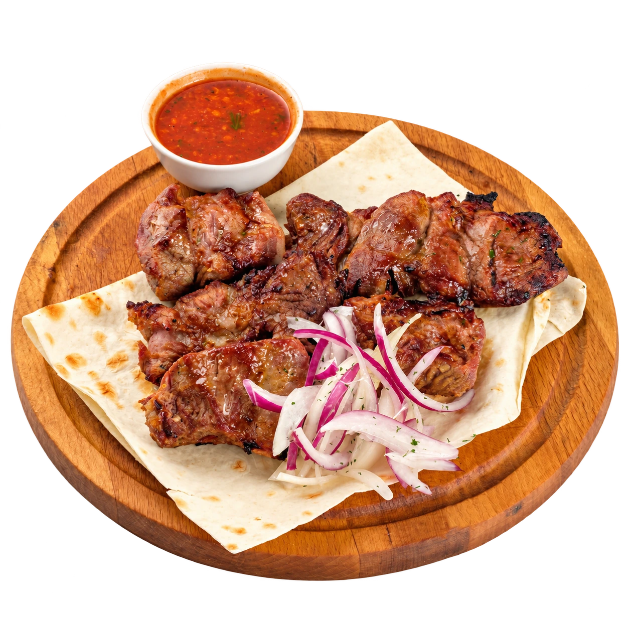 Шашлык из степной калмыцкой баранины