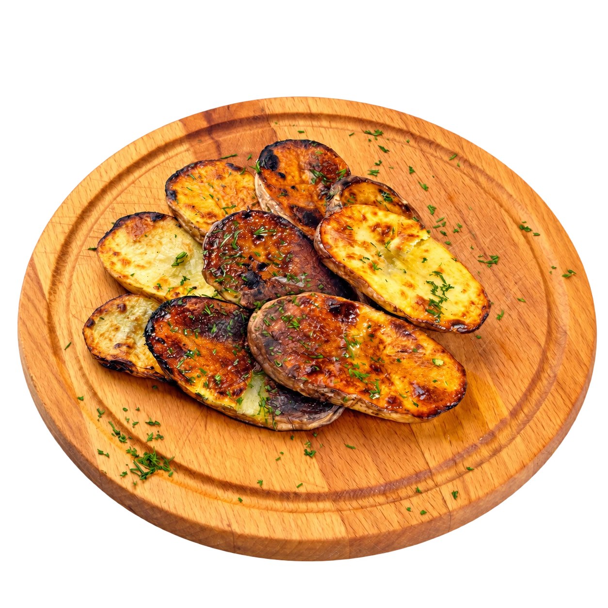 Картофель на углях