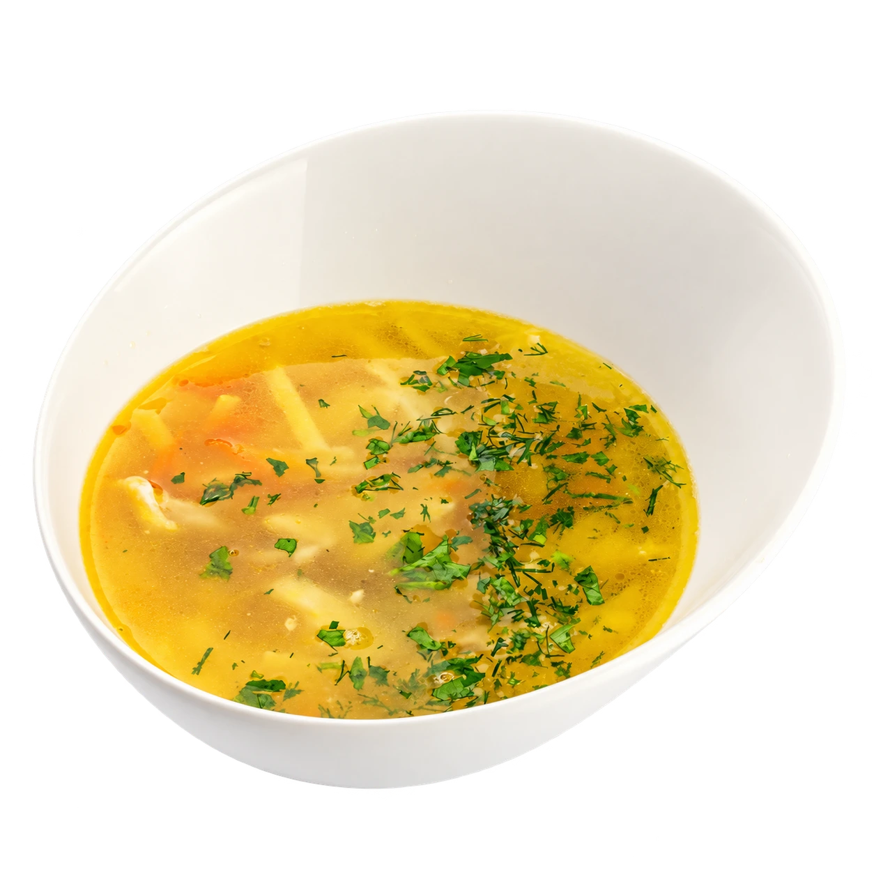 Суп куриный с лапшой